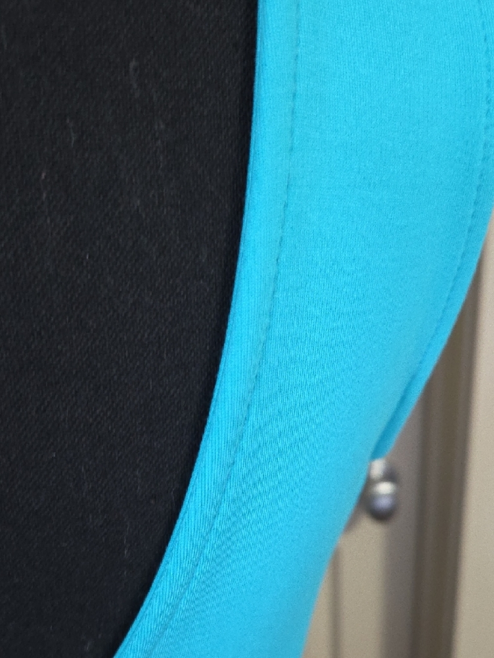 Va Va Voom Turquoise Square-Neck Midi Dress - Picture 4 of 4
